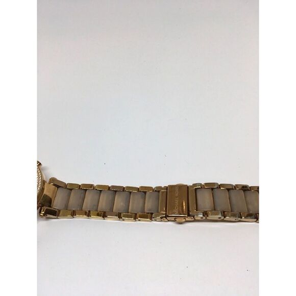 Michael Kors Watch Band Bracelet Links Case Use For Parts Used 20/18mm Poor T527 - Picture 7 of 7